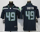 Nike Seahawks 49 Shaquem Griffin Navy Vapor Untouchable Limited Jersey,baseball caps,new era cap wholesale,wholesale hats